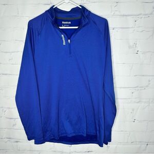 Reebok Speedwick men’s large blue pullover